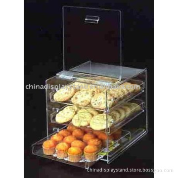 acrylic pastry display